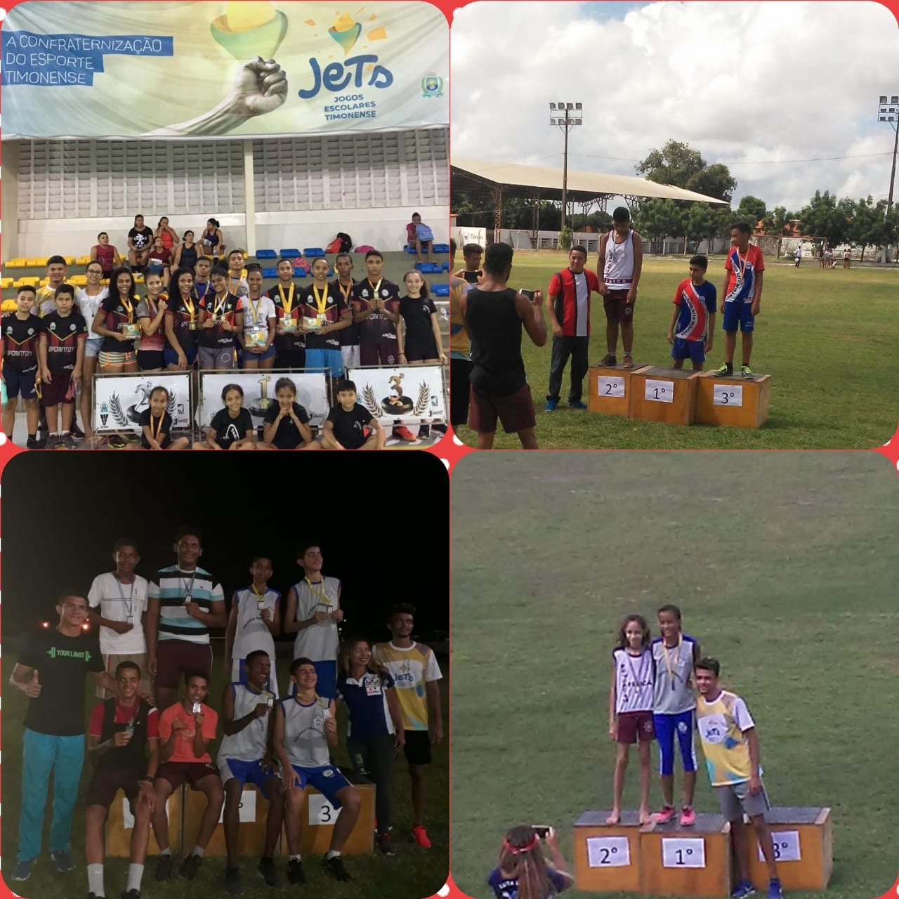 Participação dos alunos nos Jogos Escolares Timonense (JETs)